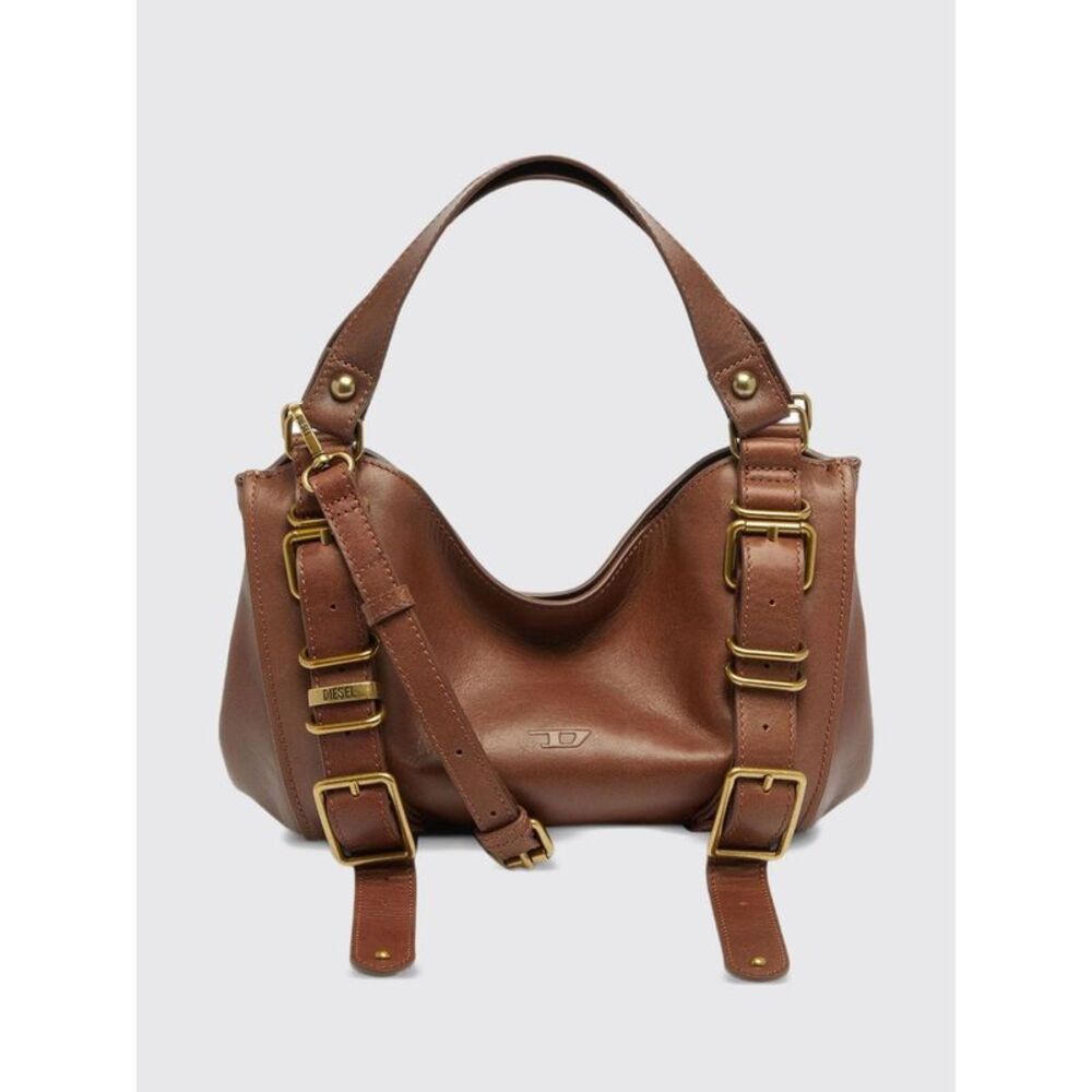 Diesel Women Diesel D-One Small Smooth Leather Handbag With Oval D Logo